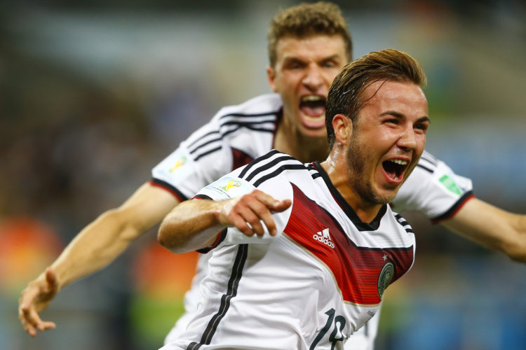 WM-Final-Siegtorschütze Mario Götze – Die deutschen wollten auch 2018 wieder Weltmeister werden. Photo: Shutterstock.