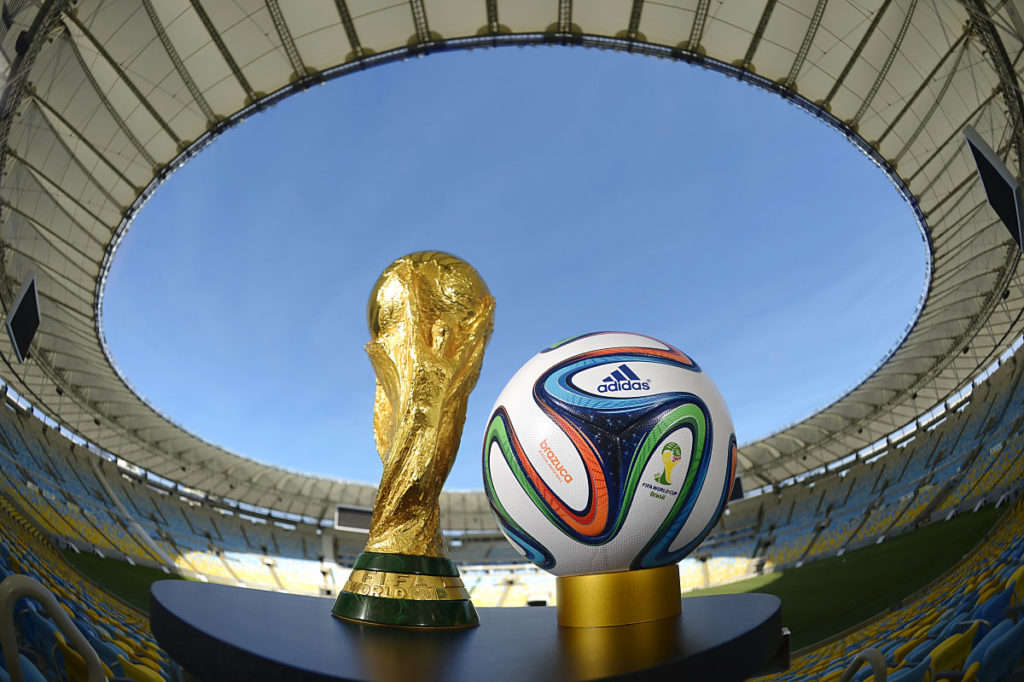Der offizielle Spielball 2014 - der Brazuca