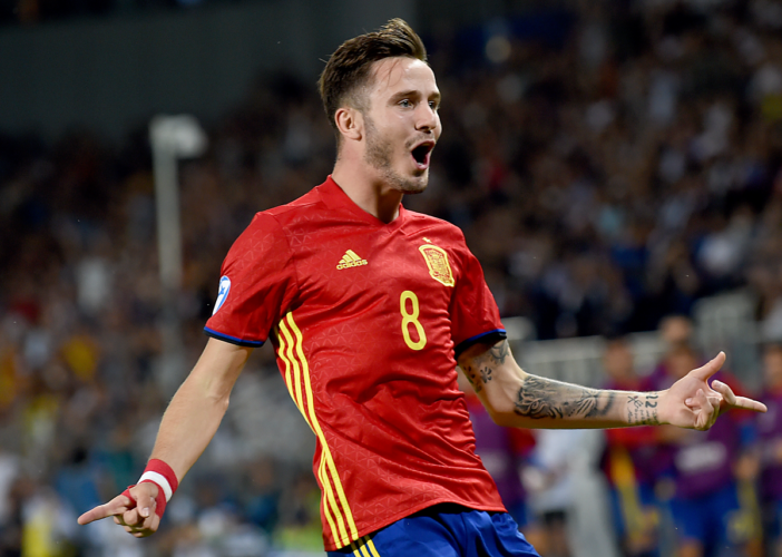 Saul von Atletico Madrid ist eine der größten Hoffnungen für die Zukunft der spanischen Nationalmannschaft. Photo: AFP.