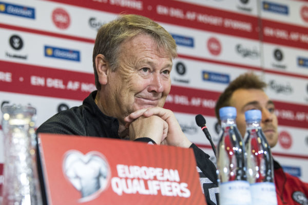 Dänemarks norwegischer Trainer Age Hareide. Copyright: AFP.