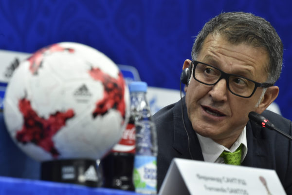 Mexikos Trainer Juan Carlos Osorio. Copyright: AFP.