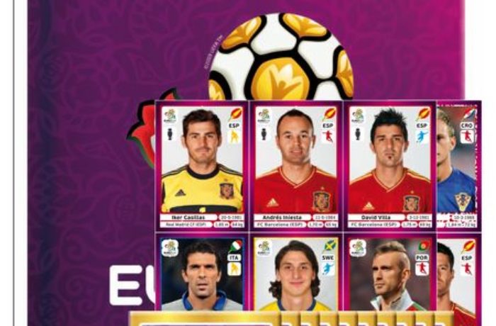 Das Panini Heft zur Fußball EM 2012