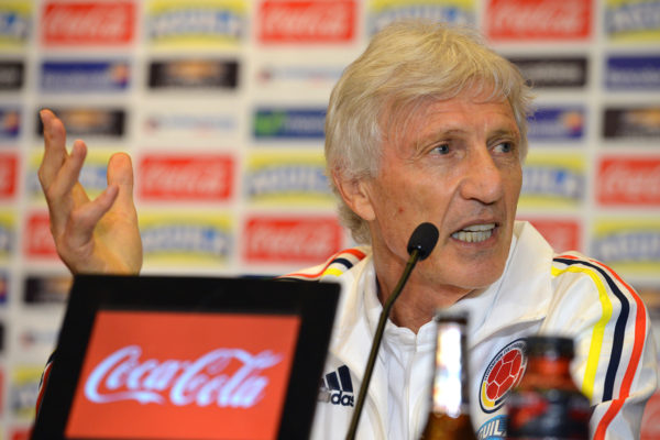 Jose Pekerman: Der Argentinier trainiert bei dieser WM wieder die Mannschaft von Kolumbien. Copyright: AFP.