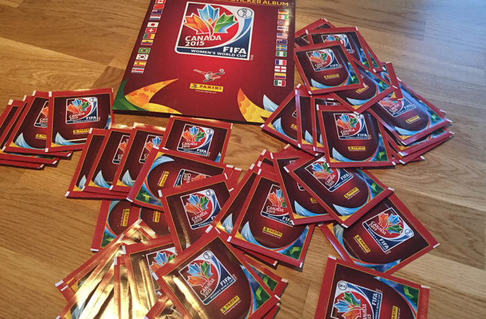 Das Panini Heft zur Frauen Fußball WM 2015