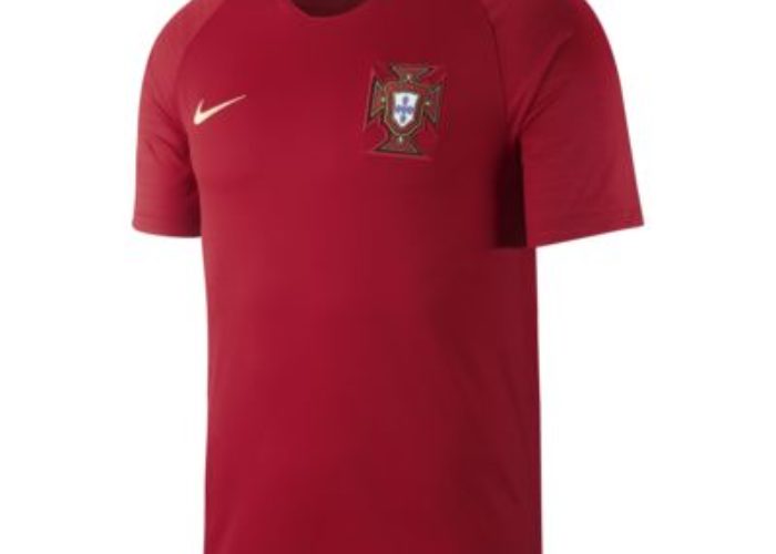 Das neue Heimtrikot zur WM 2018, wieder traditionell in rot.