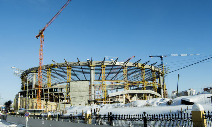 Die neu erbaute Jekaterinburg-Arena (foto Shutterstock)