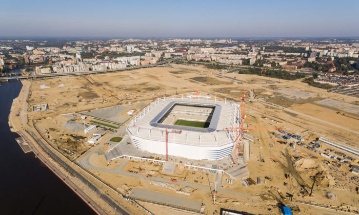Das neue erbaute Kaliningrad-Stadion (Foto Shutterstock)