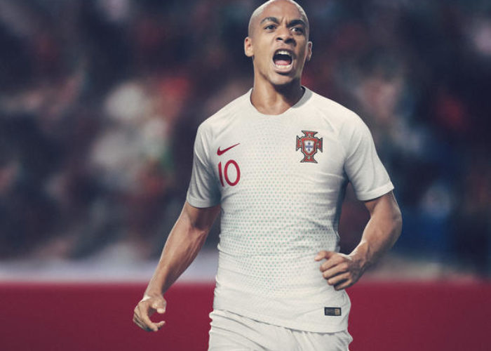 Das neue Auswärtstrikot von Europameister Portugal von nike 2018.