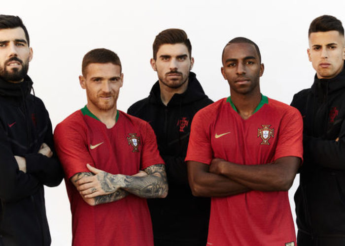 Das neue Heimtrikot von Europameister Portugal von nike 2018.