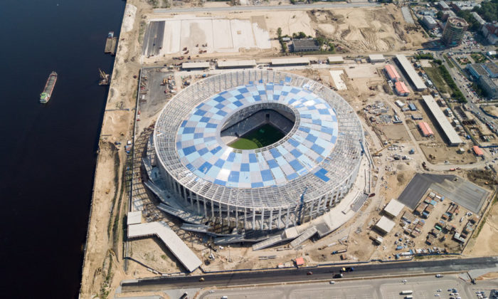 Das Nischni-Nowgorod-Stadion (Foto shutterstock=)