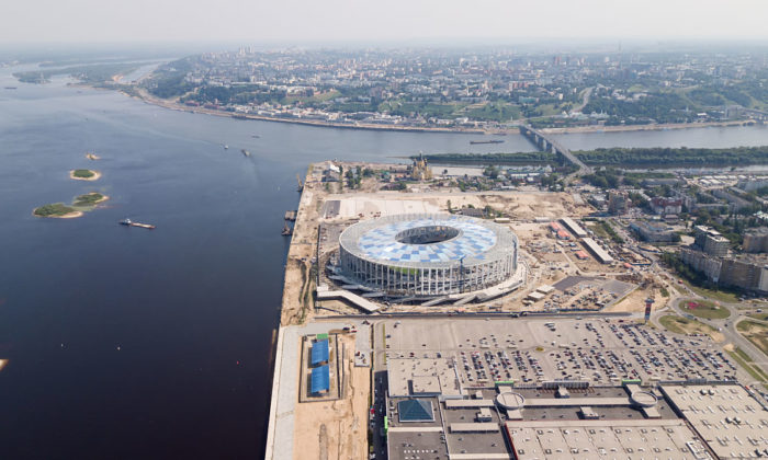 Das Nischni-Nowgorod-Stadion (Foto shutterstock=)