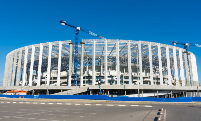 Das Nischni-Nowgorod-Stadion (Foto shutterstock=)