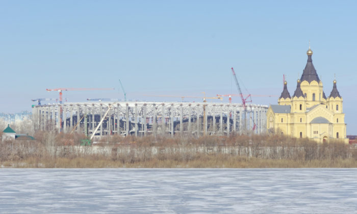 Das Nischni-Nowgorod-Stadion (Foto shutterstock=)