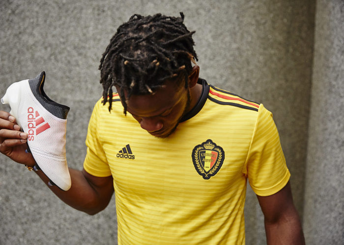 Das aktuelle Auswärtstrikot von Belgien von adidas 2018 (Foto Adidas)