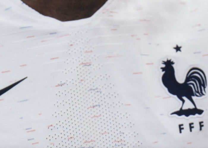 Das neue WM Awaytrikot 2018 von Frankreich.