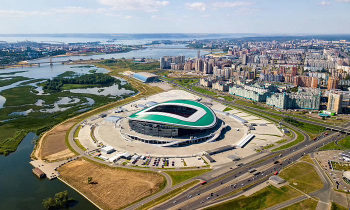 Die Kasan-Arena (Foto shutterstock)