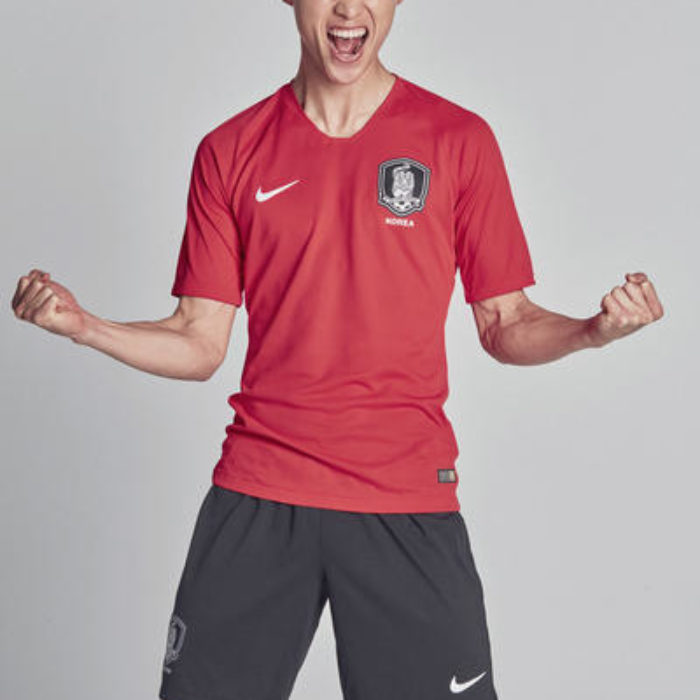 Südkoreas WM 2018 Heimtrikot von Ausstatter Nike.