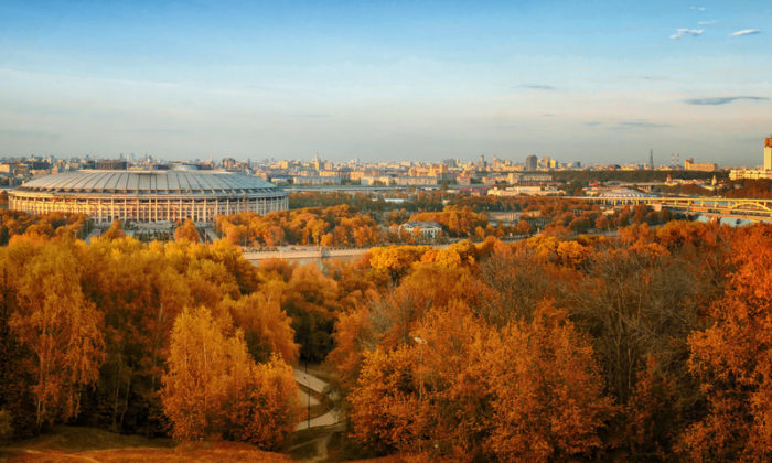 Das Luschniki Olympia Stadion in Moskau (Foto Shutterstock)