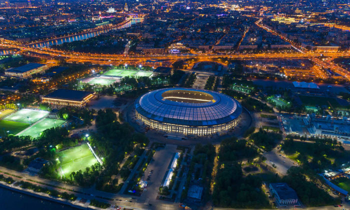 Das Luschniki Olympia Stadion in Moskau (Foto Shutterstock)