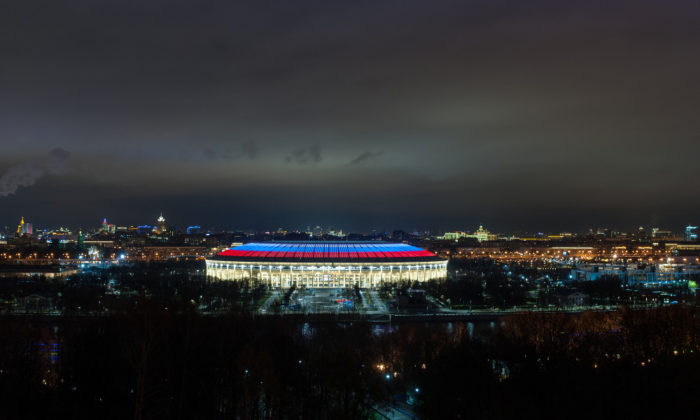 Das Luschniki Olympia Stadion in Moskau (Foto Shutterstock)
