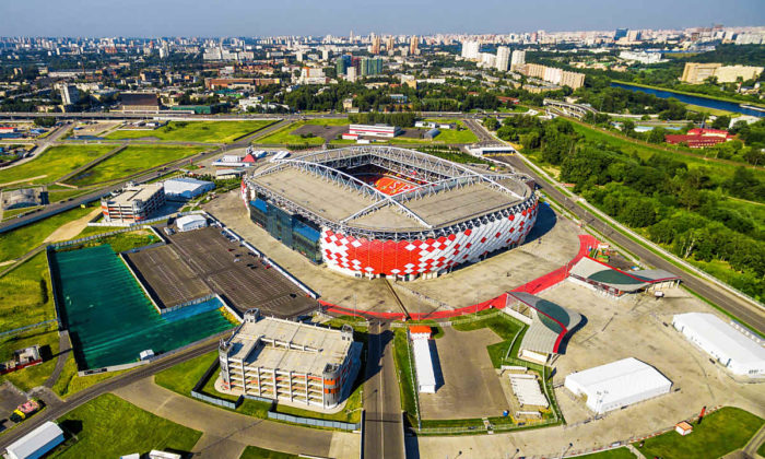 Das Spartak-stadion von Moskau (Shutterstock Fotos)