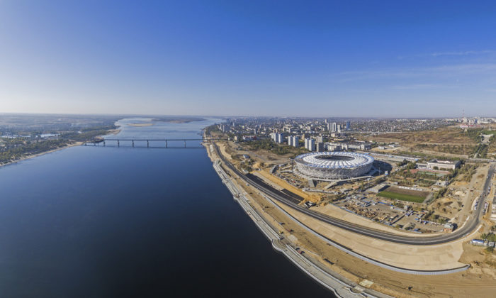 Das Wolgograd WM Stadion (Foto Shutterstock)