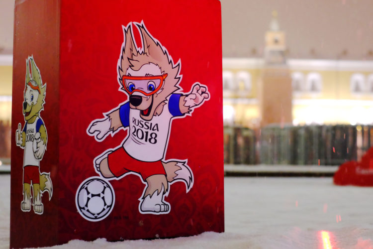 Selbst das WM-Maskottchen darf nicht für kommerzielle Zwecke verwendet werden (Foto Shutterstock)