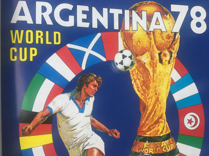 Auch zur Fußball WM 1978 gab es schon ein Panini-Heft!