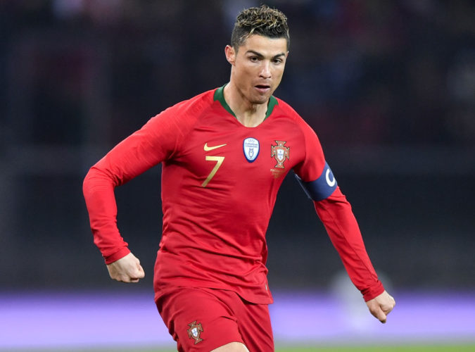 Christiano Ronaldo im neuen nike Portugal Trikot 2018 (Foto AFP)